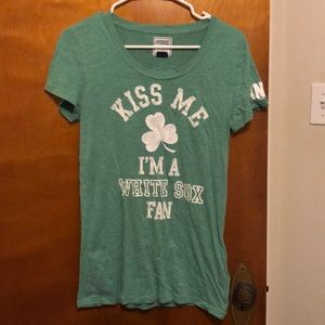 Victoria’s Secret Pink White Sox tee